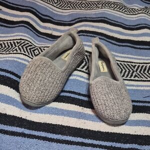 Dearfoams Soft Gray Slippers